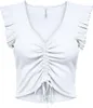 Only Laila Life T-shirt senza maniche Bianco S Donna Bianco Anteprima dell’immagine prodotto 1