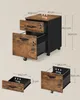 VASAGLE Rollcontainer, abschließbar, Aktenschrank mit 2 Produktbild-Vorschau 5