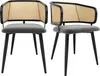 Sweiko 2 sedie da pranzo, sedie da pranzo con schienale in Anteprima dell’immagine prodotto 9