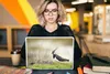MuchoWow® Laptop Aufkleber Sticker Cover Vogel - Gras - Produktbild-Vorschau 5