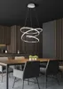 Lampada a sospensione a LED BOLOGNA argento-bianca 36 W, Anteprima dell’immagine prodotto 7