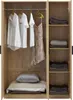 Kleiderschrank ’Eiselfing’ 176 x 120 x 52 cm mit 3 Türen, 1 Produktbild-Vorschau 7