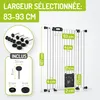 BOMI® Barrière pour animaux Merle avec chatière – Sans Voir les images du produit 2