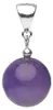 Anhänger aus echtem Amethyst & 925 Silber violett lila Produktbild-Vorschau 1
