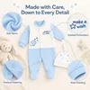 BLUE EYES Baby Geschenk Set 8-teilig, 100% Baumwolle, , Produktbild-Vorschau 4