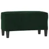 vidaXL Banc vert foncé 70x35x41 cm velours Voir les images du produit 1