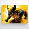 Malen nach Zahlen mit Rahmen Marvel Wolverine 50x40 cm Produktbild-Vorschau 3