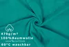 Betz 2 Stück Handtücher 50x100 cm PREMIUM  100% Baumwolle  Produktbild-Vorschau 4
