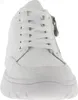 Rieker Sporthalbschuhe Formsohle modisch in weiss/weiss Produktbild-Vorschau 5