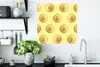 MuchoWow® Poster Bitcoin - Gold - Muster - Gelb 50x50 cm - Produktbild-Vorschau 3