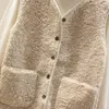 Universalweste Damen Fleecejacke V-Ausschnitt Knopf Produktbild-Vorschau 6