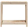 vidaXL Pflanztisch mit Ablage 82,5x50x75 cm Massivholz Produktbild-Vorschau 5