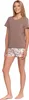 Damen Schlafanzug Zweiteilig Moraj Kurzarm Hose Shorts Produktbild-Vorschau 5
