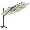 vidaXL Ombrellone con palo in alluminio a 4 strati color Anteprima dell’immagine prodotto 7