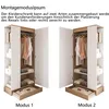 Flieks Garderoben Kleiderschrank mit Regal und Schublade, Produktbild-Vorschau 4
