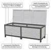 Mucola Auflagenbox Holz Kissentruhe Auflagen Kissenbox 140 Produktbild-Vorschau 5
