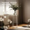 LAMO Manufaktur Portafiori in metallo bianco 68 cm | Porta Anteprima dell’immagine prodotto 7