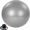 MOVIT Gymnastický míč s nožní pumpou, 55 cm, šedý Náhled obrázku produktu 2