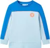 vidaXL Felpa per bambini blu e azzurro 104 Anteprima dell’immagine prodotto 7