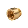 Messing Gewinde-Fitting Hahnverlängerung IG/AG 1/2' (DN 15) Produktbild-Vorschau 2