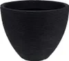 Gartentopf Gerippt anthrazit 40x31cm Produktbild-Vorschau 1