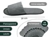 Pantofole in spugna (set di 10) con borchie antiscivolo, Anteprima dell’immagine prodotto 3