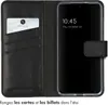 Selencia Bibliothèque en cuir véritable pour le Samsung Voir les images du produit 3