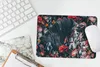 MuchoWow® Mauspad Mousepad Pferd - Blumen - Schwarz 27x18 Produktbild-Vorschau 4