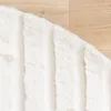 Volero - Hochflor Teppich Rund - Carvy Curves Creme - Ø 120 Produktbild-Vorschau 2