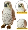 Peluche Mascotte Huggable Oiseau Faucon Pèlerin Marron 30Cm Voir les images du produit 2