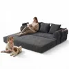 LVHOM Canapé-lit pliable en velours côtelé, Lit de jour Voir les images du produit 1