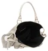 Elara Damen-Schultertasche aus echtem Wildleder Blau  Italy Produktbild-Vorschau 6