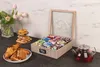 ZELLER Úložný box na čajové sáčky dřevěný 24x24x8cm Náhled obrázku produktu 3