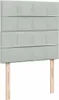 Boxspringbett mit Matratze Hellgrau 90x200 cm Samt Produktbild-Vorschau 7