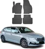 2019-2025 Skoda Scala tappetini in gomma nero 4 pz Anteprima dell’immagine prodotto 14