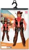 Cowboy Kostüm für Kinder - Western Outfit | Braun Größe: Produktbild-Vorschau 3