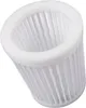 A white, pleated filter, possibly for a vacuum cleaner or air purifier. Produktbild-Vorschau