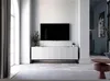 Szafka RTV Glamour Nowoczesna Komoda RTV Biały Mat 150 cm Podgląd zdjęcia produktu 3