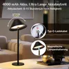 Lampada da tavolo a LED senza fili, batteria ricaricabile, Anteprima dell’immagine prodotto 4