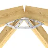Pavillon Dachverbinder 5 mm Stahl feuerverzinkt – Produktbild-Vorschau 5