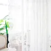 2 Stück Voile Spitze Transparent Vorhang Gardinen mit Produktbild-Vorschau 6