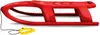 Basic Kunststoff Schlitten Kugel 102.5X40X23 Cm Rot Produktbild-Vorschau 10