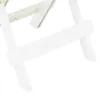 vidaXL Składany stół ogrodowy biały 45x43x50 cm plastikowy Podgląd zdjęcia produktu 4