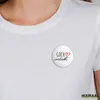 Huuraa Button Goch verliebt 59mm rund mit Sicherheitsnadel Produktbild-Vorschau 2