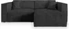 Masseno Ecksofa NERIO P mit Schlaffunktion L-Form, Sofa mit Produktbild-Vorschau 11