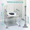 Faziango Toilettenstuhl Höhenverstellbar WC-Stuhl mit Produktbild-Vorschau 7