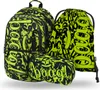 BAAGL Core Lime Rucksack-Set 3tlg: Rucksack, Federmäppchen, Produktbild-Vorschau 1
