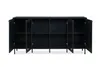Buffet bas - CARACAS - Bleu marine - 2 portes vitrées + 2 Voir les images du produit 2