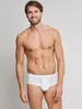 Schiesser pánské sportovní slipy 2PACK bílé 007 Náhled obrázku produktu 2