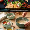 Arendo Salatschüssel Set 4-teilig mit Deckeln, Schüsselset Produktbild-Vorschau 6